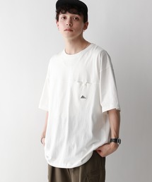 KELTY | 【KELTY/ケルティ】ドローストリング/ポケット切り替えオーバーTシャツ(Tシャツ/カットソー)