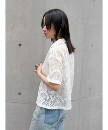 Ungrid | レース開襟シャツ(シャツ/ブラウス)