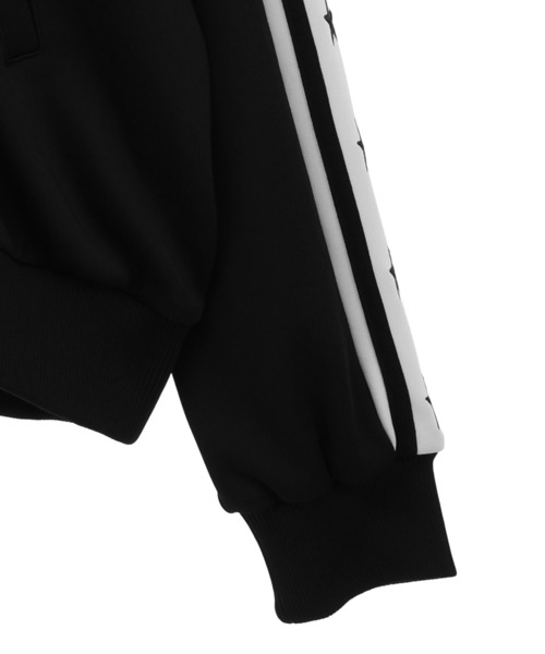 ✨希少✨Candy Stripper レースジャージブルゾンアウター紺色サイズM Candy Stripper（キャンディストリッパー）の「STRAYCATS JERSEY