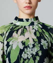 Sov.（ソブ）の「フラワーシフォンプリーツワンピース（ワンピース