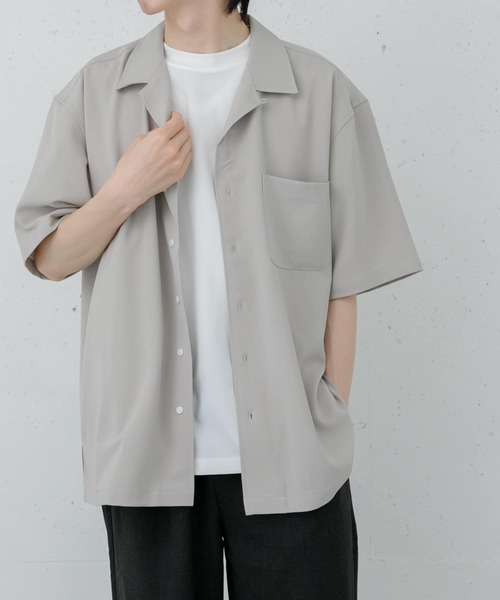 【セール】『WEB/一部店舗限定』FORK&SPOON ウールトロライクシャツ（シャツ/ブラウス）｜FORK&SPOON（フォークアンドスプーン）