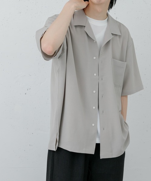 【セール】『WEB/一部店舗限定』FORK&SPOON ウールトロライクシャツ（シャツ/ブラウス）｜FORK&SPOON（フォークアンドスプーン）