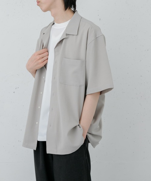 【セール】『WEB/一部店舗限定』FORK&SPOON ウールトロライクシャツ（シャツ/ブラウス）｜FORK&SPOON（フォークアンドスプーン）