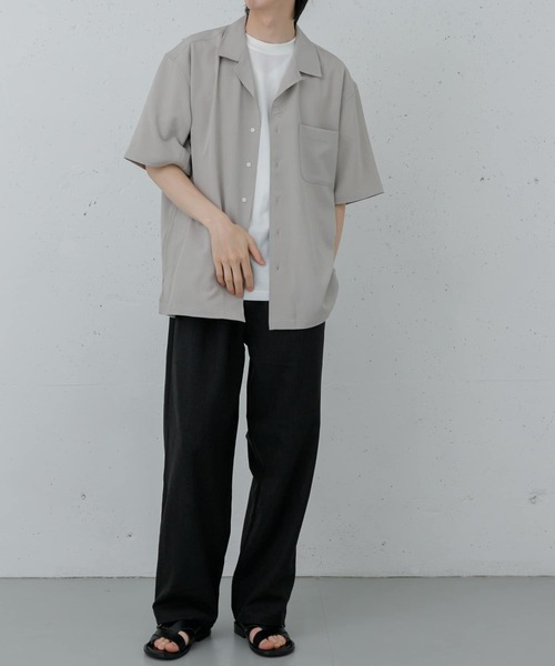 【セール】『WEB/一部店舗限定』FORK&SPOON ウールトロライクシャツ（シャツ/ブラウス）｜FORK&SPOON（フォークアンドスプーン）