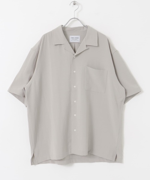 【セール】『WEB/一部店舗限定』FORK&SPOON ウールトロライクシャツ（シャツ/ブラウス）｜FORK&SPOON（フォークアンドスプーン）