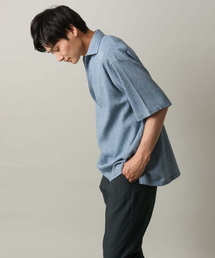 Vネック プルオーバー」に該当するメンズのシャツ/ブラウス