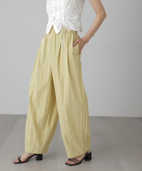 FREE'S MART（フリーズマート）の「◆コットンコクーンパンツ（その他パンツ・レディース・イエロー/ピンク/グレー・FREE）」の8枚目の写真
