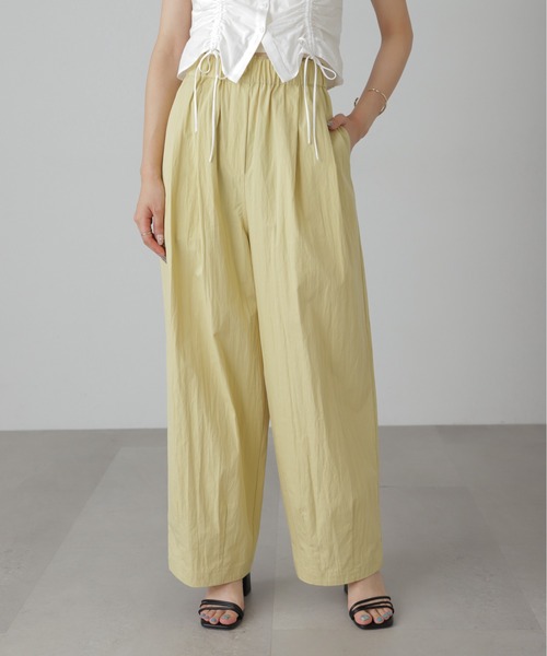FREE'S MART（フリーズマート）の「◆コットンコクーンパンツ（その他パンツ・レディース・イエロー/ピンク/グレー・FREE）」の9枚目の写真