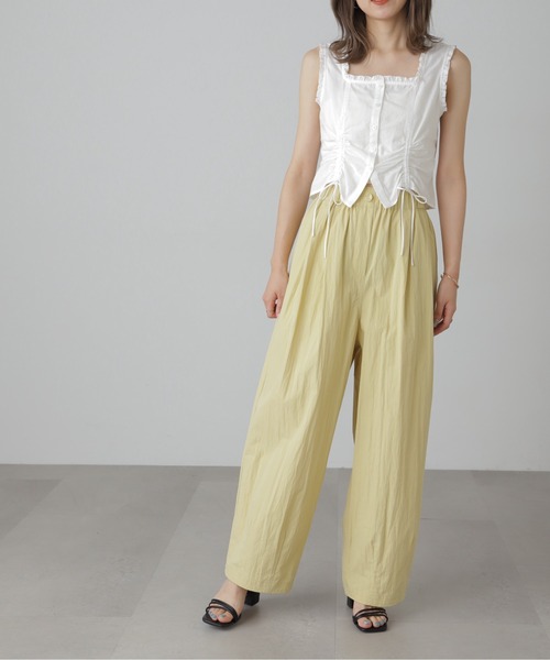 FREE'S MART（フリーズマート）の「◆コットンコクーンパンツ（その他パンツ・レディース・イエロー/ピンク/グレー・FREE）」の11枚目の写真