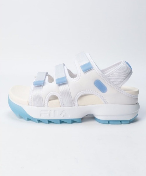 FILA(フィラ)の「FILA DISRUPTOR SD PUFFY(フィラ ディスラプター SD パフィー)(サンダル・レディース・オフホワイト・25cm/24cm/23cm)」の7枚目の写真