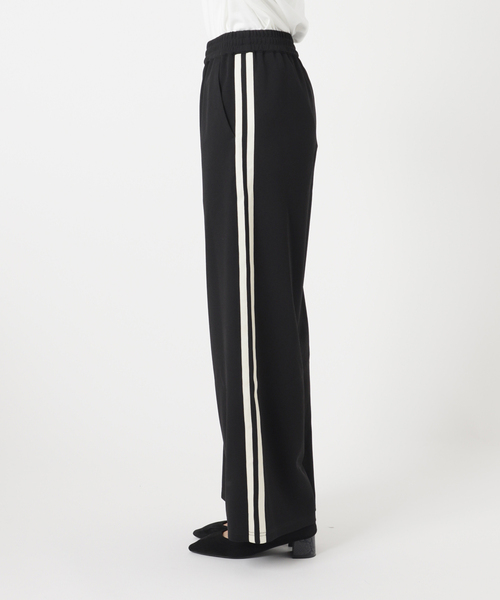 JOURNAL STANDARD relume(ジャーナルスタンダード レリューム)の「【洗濯機洗い可能】トレンドのスポーティーstyle。カットジャージサイドラインパンツ(その他パンツ・レディース・ライトグレー/ブラック・FREE)」の21枚目の写真