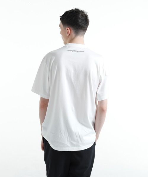 Y-3 ワイスリー Tシャツ・カットソー 紺xベージュ 2006724S0088 Y-3（ワイスリー）の「U LOGO SS TEE（Tシャツ/カットソー