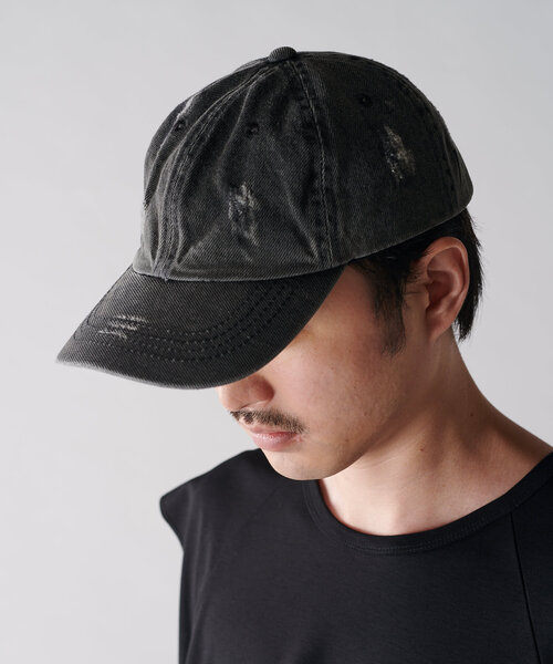 Lui's(ルイス)の「ダメージキャップ(キャップ・メンズ・チャコールグレー/ブラック・FREE)」の19枚目の写真