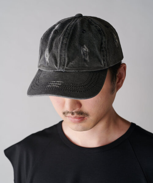 Lui's(ルイス)の「ダメージキャップ(キャップ・メンズ・チャコールグレー/ブラック・FREE)」の18枚目の写真