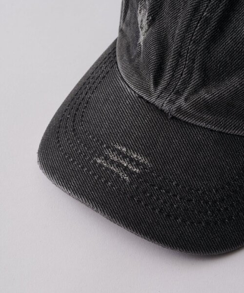 Lui's(ルイス)の「ダメージキャップ(キャップ・メンズ・チャコールグレー/ブラック・FREE)」の15枚目の写真