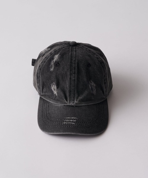 Lui's(ルイス)の「ダメージキャップ(キャップ・メンズ・チャコールグレー/ブラック・FREE)」の13枚目の写真