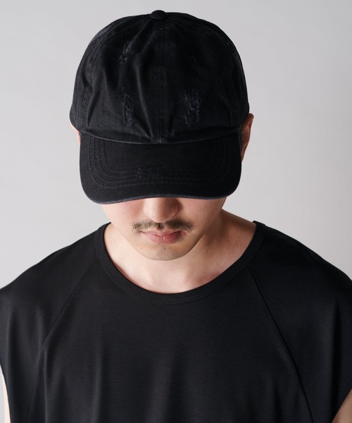 Lui's(ルイス)の「ダメージキャップ(キャップ・メンズ・チャコールグレー/ブラック・FREE)」の22枚目の写真