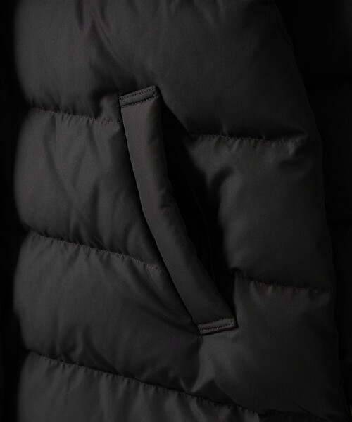 green label relaxing（グリーンレーベルリラクシング）の「ガールズダウンコート/ キッズ 140cm-160cm（ダウンジャケット/コート・キッズ・ベージュ/ダークグレー/ネイビー・150cm/140cm/160cm）」の12枚目の写真