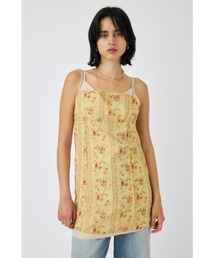 MOUSSY | SHEER LAYERED SLIP ミニドレス(ワンピース)
