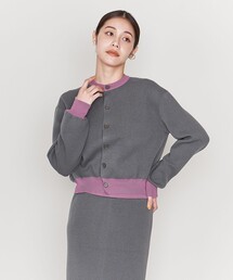 ASTRAET（アストラット）の「＜ASTRAET＞12G リバーシブル クルーネックカーディガン（ニット/セーター・レディース）」