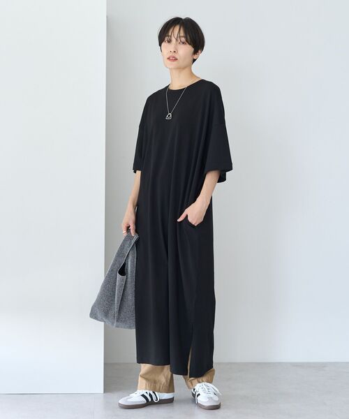 AMERICAN HOLIC(アメリカンホリック)の「バックタックカットワンピース(ワンピース・レディース・ライトグレー/ブラック・L/M)」の21枚目の写真
