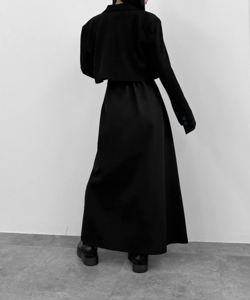 MIKAGE SHIN/ミカゲシン】スカート Pleats Belt Skirt BSSS-0601