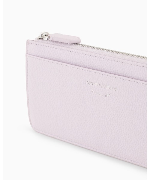 EMPORIO ARMANI（エンポリオアルマーニ）の「【エンポリオ アルマーニ】MyEA ジップ付きカードホルダー ディアプリント フラグメントケース（カードケース・レディース・ダークパープル/ブラック/ベビーピンク・FREE）」の7枚目の写真