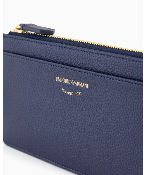 EMPORIO ARMANI（エンポリオアルマーニ）の「【エンポリオ アルマーニ】MyEA ジップ付きカードホルダー ディアプリント フラグメントケース（カードケース・レディース・ダークパープル/ブラック/ベビーピンク・FREE）」の11枚目の写真