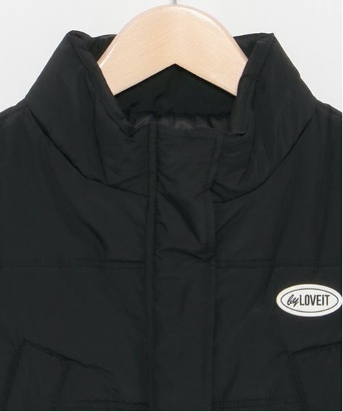 by LOVEiT（バイラビット）の「中綿ショートベスト（ベスト・キッズ・アイボリー/ブラック・120cm/130cm/140cm/150cm/160cm）」の3枚目の写真