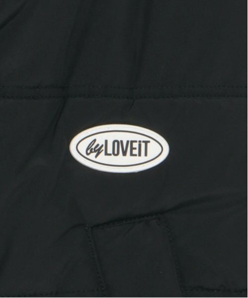 by LOVEiT（バイラビット）の「中綿ショートベスト（ベスト・キッズ・アイボリー/ブラック・120cm/130cm/140cm/150cm/160cm）」の6枚目の写真