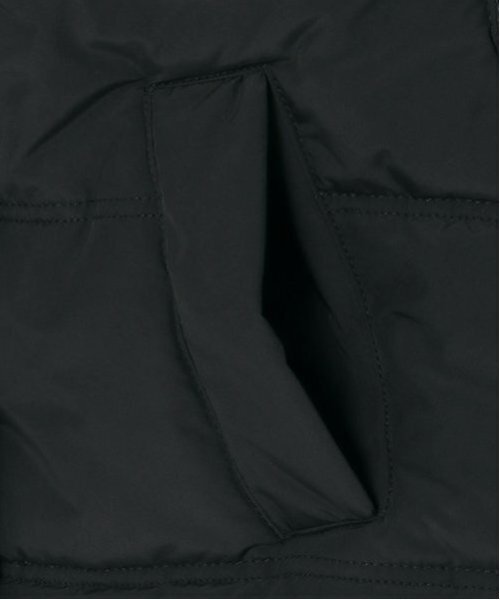 by LOVEiT（バイラビット）の「中綿ショートベスト（ベスト・キッズ・アイボリー/ブラック・120cm/130cm/140cm/150cm/160cm）」の8枚目の写真