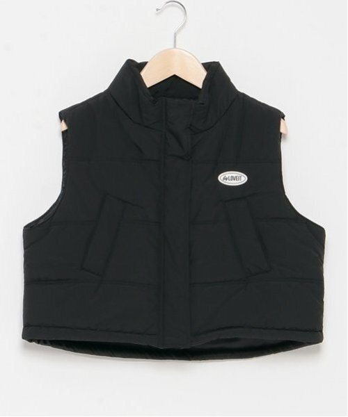 by LOVEiT（バイラビット）の「中綿ショートベスト（ベスト・キッズ・アイボリー/ブラック・120cm/130cm/140cm/150cm/160cm）」の15枚目の写真