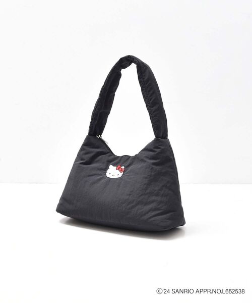 MAJESTIC LEGON（マジェスティックレゴン）の「ハローキティ リボンハンドルバッグ（ショルダーバッグ・レディース・ブラック・FREE）」の11枚目の写真