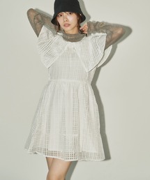 TITTY&CO. | BIGカラーチェックワンピース(ワンピース)