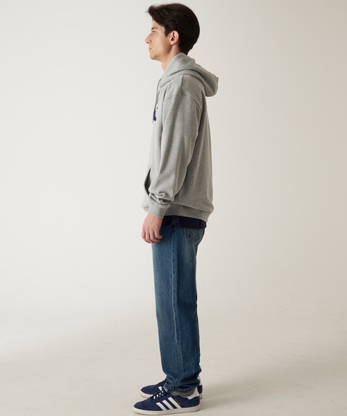 Eddie Bauer(エディーバウアー)の「ロゴ スウェットフーディ(パーカー・メンズ・杢グレー/ネイビー/ブラック/サファリグリーン/ダークベージュ・M/XXL/XL/L/S)」の19枚目の写真