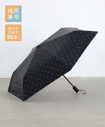 ALTROSE(アルトローズ)のワンタッチ ドット 水玉 折り畳み 日傘 晴雨兼用 傘(折りたたみ傘)