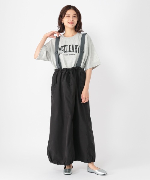 セール】《days》サスペンダー付きジャンパースカート（ワンピース