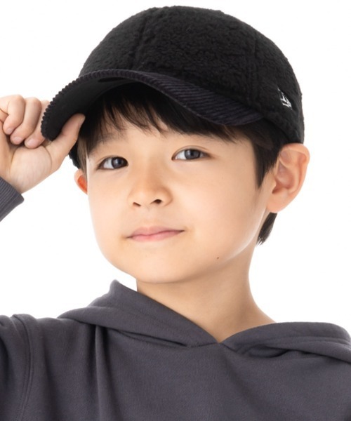 NEW ERA(ニューエラ)の「ニューエラキッズ キャップ YOUTH9TWENTY ONSPOTZ別注(キャップ・キッズ・ブラック/ベージュ・52-56cm)」の1枚目の写真