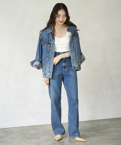 plage（プラージュ）の「《追加》デニムジャケット（デニムジャケット・レディース・ネイビー・36/38）」の4枚目の写真