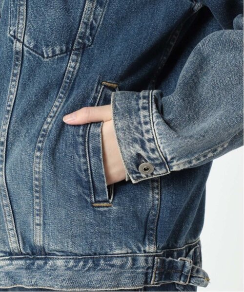 plage（プラージュ）の「《追加》デニムジャケット（デニムジャケット・レディース・ネイビー・36/38）」の14枚目の写真