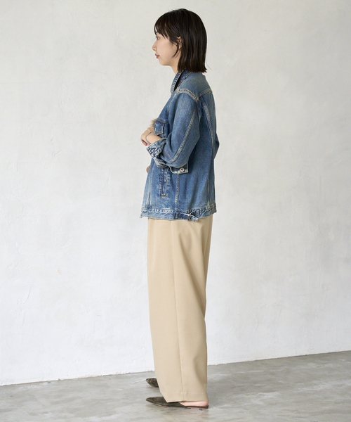 plage（プラージュ）の「《追加》デニムジャケット（デニムジャケット・レディース・ネイビー・36/38）」の22枚目の写真