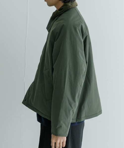 Barbour（バブアー）の「Barbour　TRANSPORT CASUAL JACKET（ダウンジャケット/コート・メンズ・ブラック/オリーブ・36/38/40/42）」の4枚目の写真