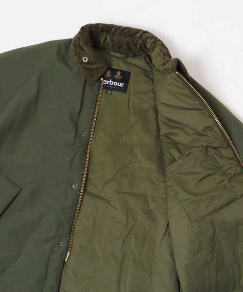 Barbour（バブアー）の「Barbour　TRANSPORT CASUAL JACKET（ダウンジャケット/コート・メンズ・ブラック/オリーブ・36/38/40/42）」の10枚目の写真
