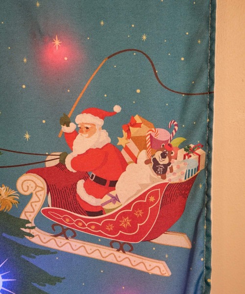 セール】【2024Xmas】LEDタペストリー（インテリア雑貨）｜niko and