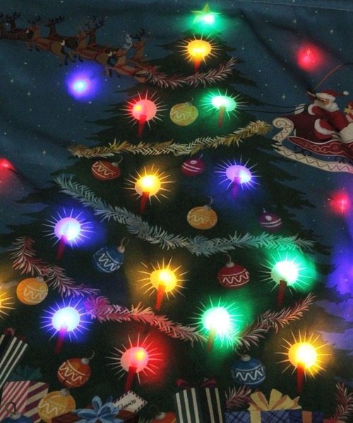 セール】【2024Xmas】LEDタペストリー（インテリア雑貨）｜niko and