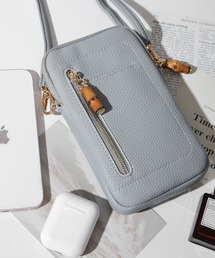 Pisoraro バンブー エコバッグ付き スマホポシェット