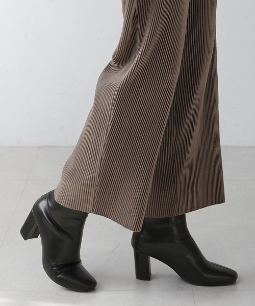 Bou Jeloud(ブージュルード)の「プリーツベロアパンツ(その他パンツ・レディース・チャコールグレー/A/ホワイト・FREE)」の21枚目の写真