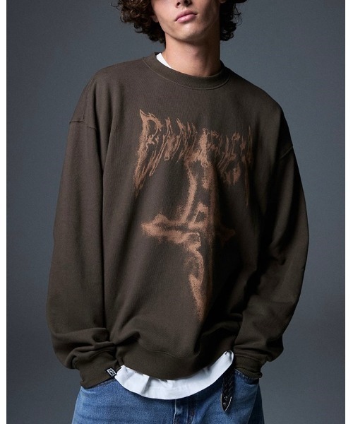 NOT4NERD(ノットフォーナード)の「【UNISEX】 NOT4NERD/B04 シンボルプルオーバー(裏起毛)(スウェット・レディース・ブラック/カーキ・X-LARGE/MEDIUM/LARGE)」の2枚目の写真
