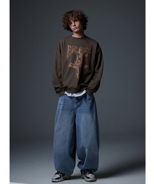 NOT4NERD(ノットフォーナード)の「【UNISEX】 NOT4NERD/B04 シンボルプルオーバー(裏起毛)(スウェット・レディース・ブラック/カーキ・X-LARGE/MEDIUM/LARGE)」の11枚目の写真