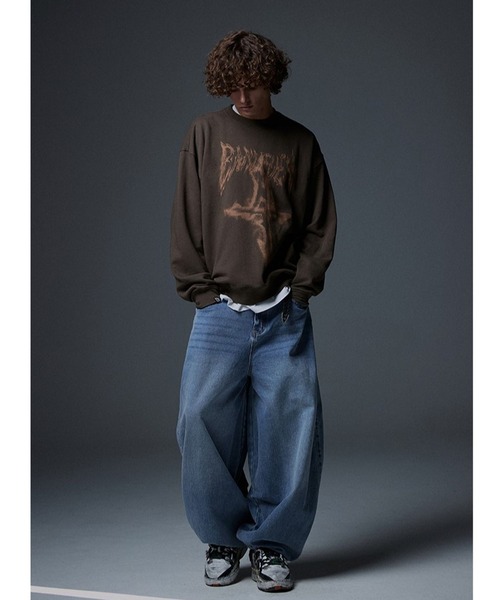 NOT4NERD(ノットフォーナード)の「【UNISEX】 NOT4NERD/B04 シンボルプルオーバー(裏起毛)(スウェット・レディース・ブラック/カーキ・X-LARGE/MEDIUM/LARGE)」の13枚目の写真